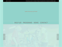 Tablet Screenshot of cycleproject.org